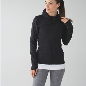 Lululemon Athletica Women's Black Hooded Jacket